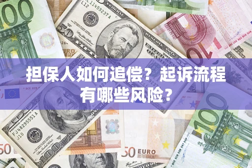 北京担保人如何追偿？起诉流程有哪些风险？