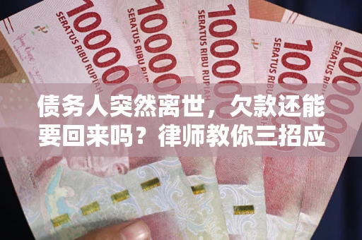 北京债务人突然离世，欠款还能要回来吗？律师教你三招应对